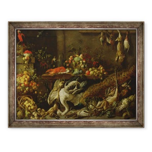 Tablou inramat - Adriaen van Utrecht - O camara, 60 x 80 cm