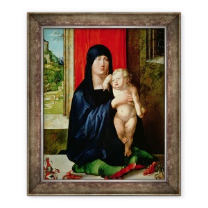 Tablou inramat - Albrecht Durer - Madonna si Copilul, 50 x 60 cm