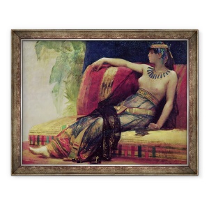 Tablou inramat - Alexandre Cabanel - Cleopatra 69-30 BC, 60 x 80 cm