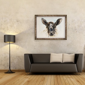 Tablou inramat - Alison Cooper - Buna, Ewe., 70 x 90 cm - Img 2