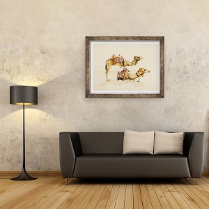 Tablou inramat - Alison Cooper - Camile din Petra, 70 x 90 cm - Img 2