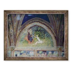 Tablou inramat - also Manfredi de Battilori Bartolo di Fredi - Crearea Evei, 60 x 80 cm