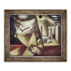 Tablou inramat - Amedee de La Patelliere - Sfarsitul lumii, 50 x 60 cm