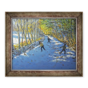 Tablou inramat - Andrew Macara - Arbori galbeni, Alnestree Park, 70 x 85 cm