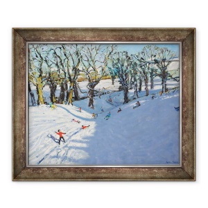 Tablou inramat - Andrew Macara - Iarna, Rowsley, Derbyshire, 70 x 85 cm