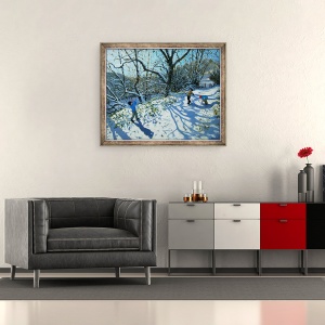 Tablou inramat - Andrew Macara - Lupta cu bulgare I, 50 x 60 cm - Img 2