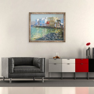 Tablou inramat - Andrew Macara - Mica Venetie, 50 x 60 cm - Img 2