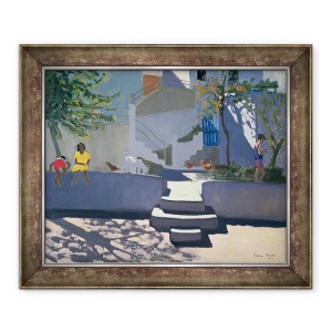 Tablou inramat - Andrew Macara - Rochia galbena, Kos, 70 x 85 cm