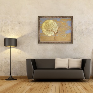 Tablou inramat - angus hampel - Intelepciune, 2015, 70 x 90 cm - Img 2
