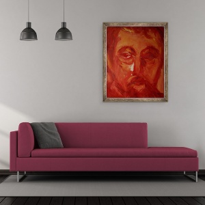 Tablou inramat - Annick Gaillard - Mussorgsky, 50 x 60 cm - Img 2