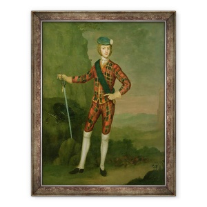 Tablou inramat - Anonymous - Printul Charles Edward Stuart, 70 x 90 cm