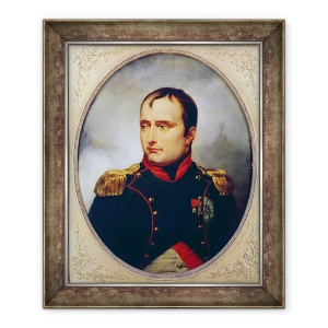 Tablou inramat - Antoine Charles Horace Vernet - Portretul lui Napoleon I 1769-1821, 70 x 85 cm