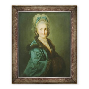 Tablou inramat - Anton Graff - Portret De O Femeie Vechi, 70 x 85 cm