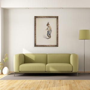 Tablou inramat - Arthur Burdett Frost - Iepure Brer, 70 x 90 cm - Img 2