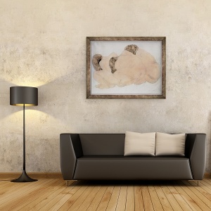 Tablou inramat - Auguste Rodin - Trei Bolovani, 60 x 80 cm - Img 2