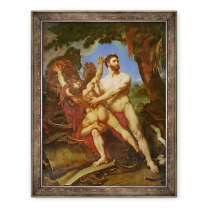 Tablou inramat - Baron Antoine Jean Gros - Hercule si Diomede, 70 x 90 cm