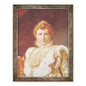 Tablou inramat - Baron Gerard, Francois Pascal Simon - Napoleon I 1769-1821 in robe de incoronare, 60 x 80 cm