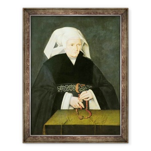 Tablou inramat - Bartholomaeus Bruyn - Portretul unei femei, 70 x 90 cm