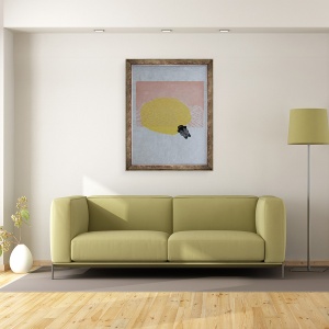 Tablou inramat - Bella Larsson - Bondar si Soare, 70 x 90 cm - Img 2