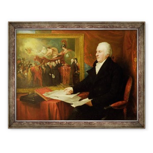 Tablou inramat - Benjamin West - John Eardley Wilmot 1709-92 1812, 60 x 80 cm