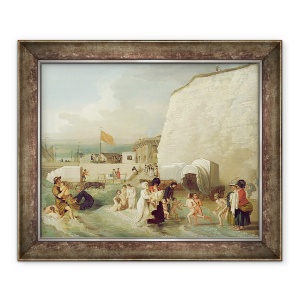 Tablou inramat - Benjamin West - Locul de scaldat de la Ramsgate, 70 x 85 cm