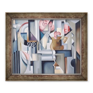 Tablou inramat - Catherine Abel - Natura statica cu trandafiri, 50 x 60 cm
