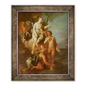 Tablou inramat - Charles de Lafosse - Deificarea Aenei, 50 x 60 cm