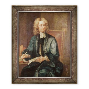 Tablou inramat - Charles Jervas - Portretul lui Jonathan Swift 1667-1745 c.1718, 70 x 85 cm