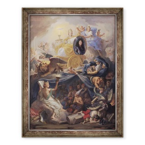 Tablou inramat - Charles Le Brun - Triumful religiei, 70 x 90 cm