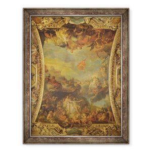 Tablou inramat - Charles Le Brun - Vedere a regelui Ludovic al XIV-, 70 x 90 cm