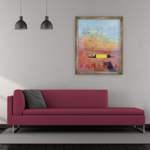 Tablou inramat - Charlie Millar - Ozymandias, 50 x 60 cm - Img 2
