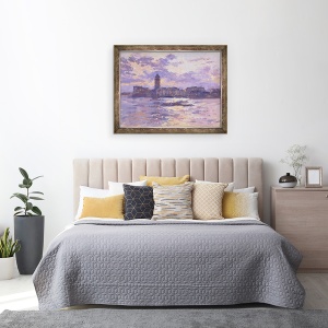 Tablou inramat - Christopher Glanville - Chelsea Portul, 70 x 90 cm - Img 3