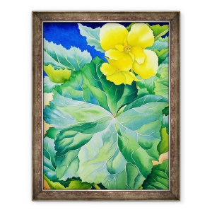 Tablou inramat - Christopher Ryland - Begonia Galben, 60 x 80 cm