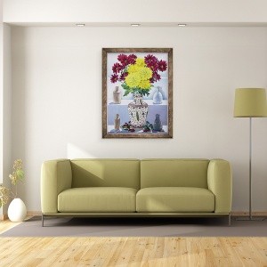 Tablou inramat - Christopher Ryland - Poza de la sfarsitul anului, 70 x 90 cm - Img 2