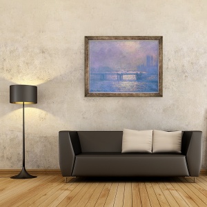 Tablou inramat - Claude Monet - London, 60 x 80 cm - Img 2