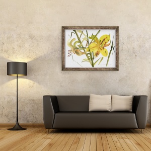 Tablou inramat - Claudia Hutchins-Puechavy - Crini, 60 x 80 cm - Img 2