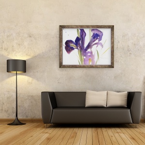 Tablou inramat - Claudia Hutchins-Puechavy - Iris, 60 x 80 cm - Img 2
