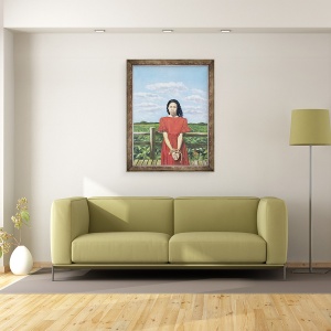 Tablou inramat - Colin Bootman - Blocul de licitatie, 70 x 90 cm - Img 3