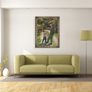 Tablou inramat - Colin Bootman - Lectie de muzica 4, 60 x 80 cm - Img 2