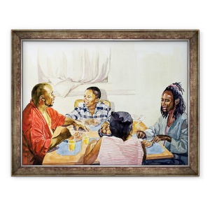 Tablou inramat - Colin Bootman - Mic dejun in weekend, 60 x 80 cm