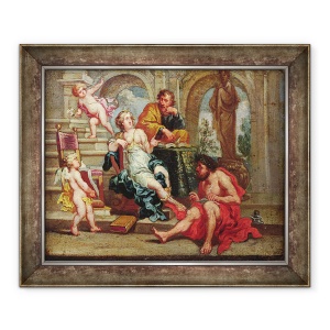 Tablou inramat - Cornelius I Schut - Rhetoric, 50 x 60 cm