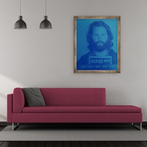 Tablou inramat - David Studwell - Jim Morrison I, 70 x 85 cm - Img 2