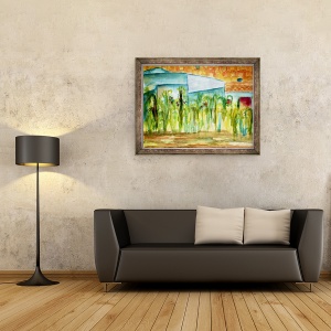 Tablou inramat - Deborah Eve Alastra - Maiz, 60 x 80 cm - Img 2