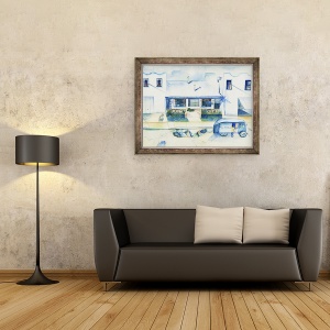 Tablou inramat - Deborah Eve Alastra - Om tortilla, 1984, 60 x 80 cm - Img 2