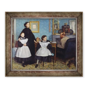 Tablou inramat - Edgar Degas - Familia Bellelli, 70 x 85 cm
