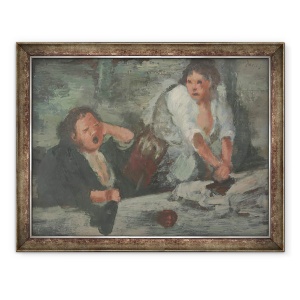 Tablou inramat - Edgar Degas - Spalati femei, 60 x 80 cm