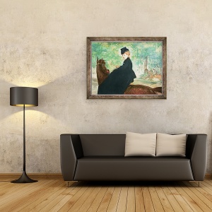 Tablou inramat - Edouard Manet - Calareata, 60 x 80 cm - Img 2