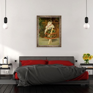 Tablou inramat - Edouard Manet - Lola de Valence, 70 x 90 cm - Img 3