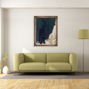 Tablou inramat - Edouard Manet - Olympia I, 70 x 90 cm - Img 2