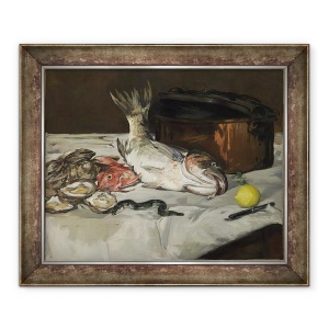 Tablou inramat - Edouard Manet - Peste Natura statica, 50 x 60 cm